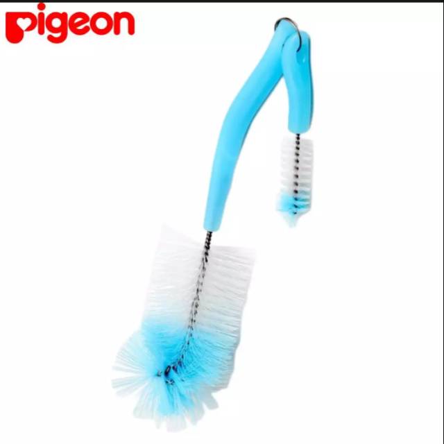 PIGEON Basic 2 in 1 Bottle and Nipple Brush (SIKAT BOTOL)