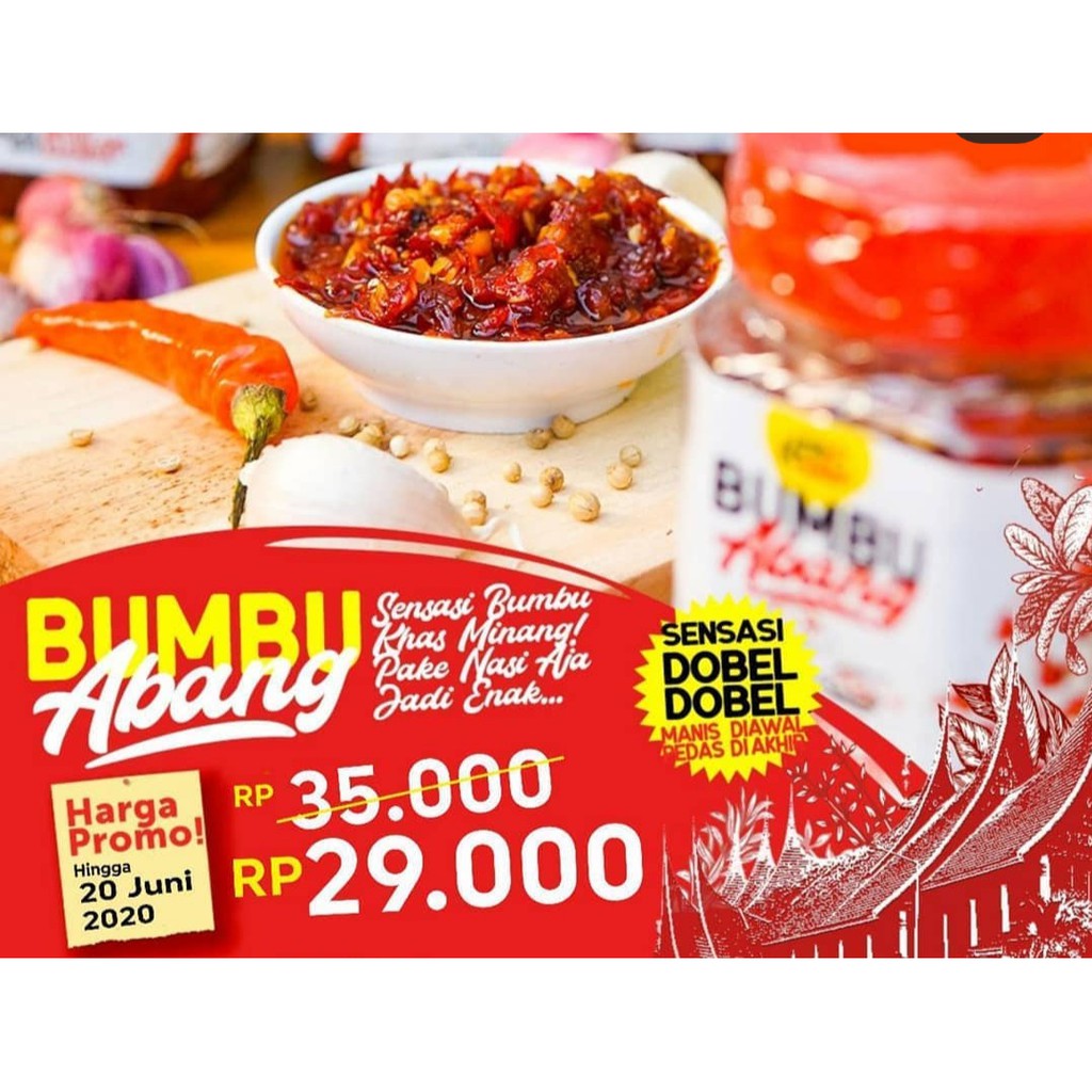 

Bumbu Abang Sambal Khas Minang