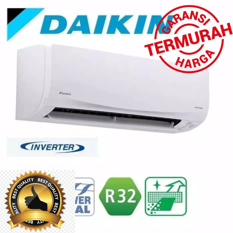 Super Murah Ac Daikin 1 2 Pk Flash Inverter Ftkq15sv Garansi Resmi Indonesia