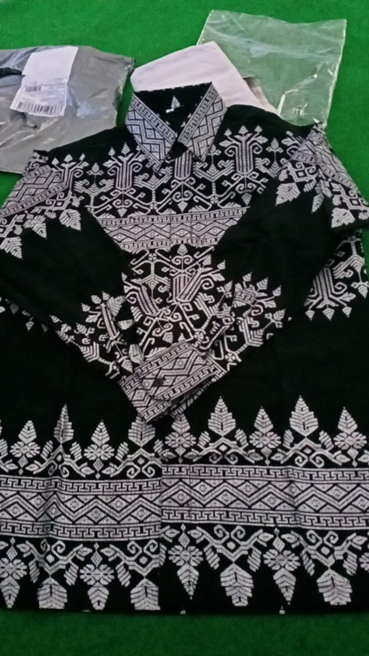 Batik Couple - Sania Ruffle Batik Couple Ori Ndoro Jowi Dnt