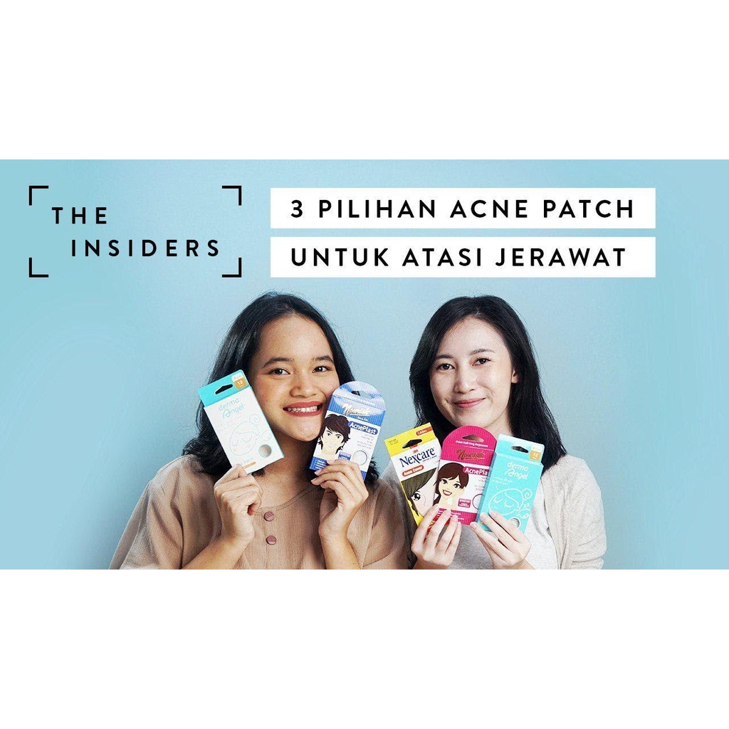 Derma Angel Acne Patch Plester Sticker Jerawat Transparan