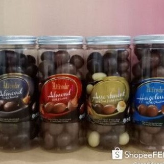 

ALFREDO coklat ALMOND DARK / HAZELNUT / ALMOND MILK / ASSORTMENT 280gr