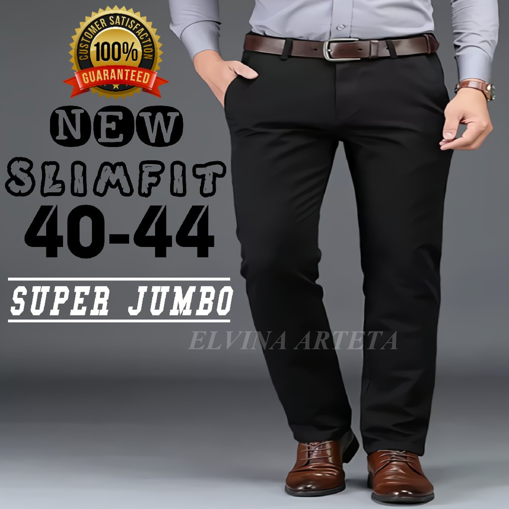 KATOK MURAH COWOK PRIA LAKI DEWASA ANAK REMAJA KECIL BESAR / Celana Kain Formal Pria Slim fit.New