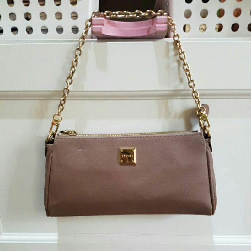 Preloved shoulder bag rantai Sisley