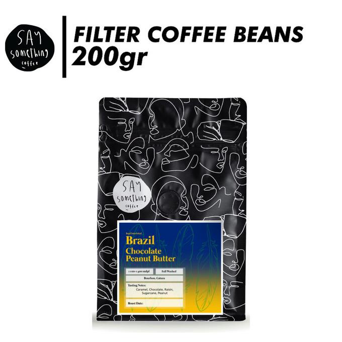 

Kopi Brazil Chocolate Peanut Butter 200gr (Biji Kopi Arabika - Filter)