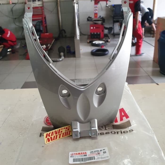 TAMENG DEPAN FINO FI 115CC, 125CC SILVER ASLI YAMAHA