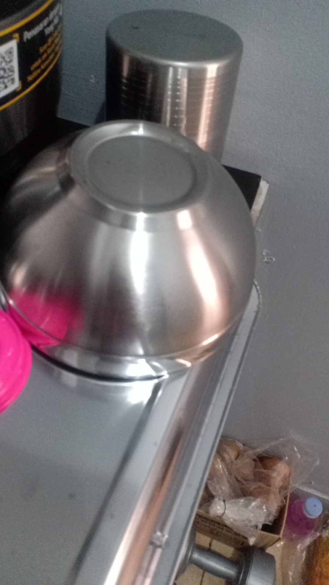 Mangkok Stainless Steel Anti Panas 2 Lapis Stainless Steel