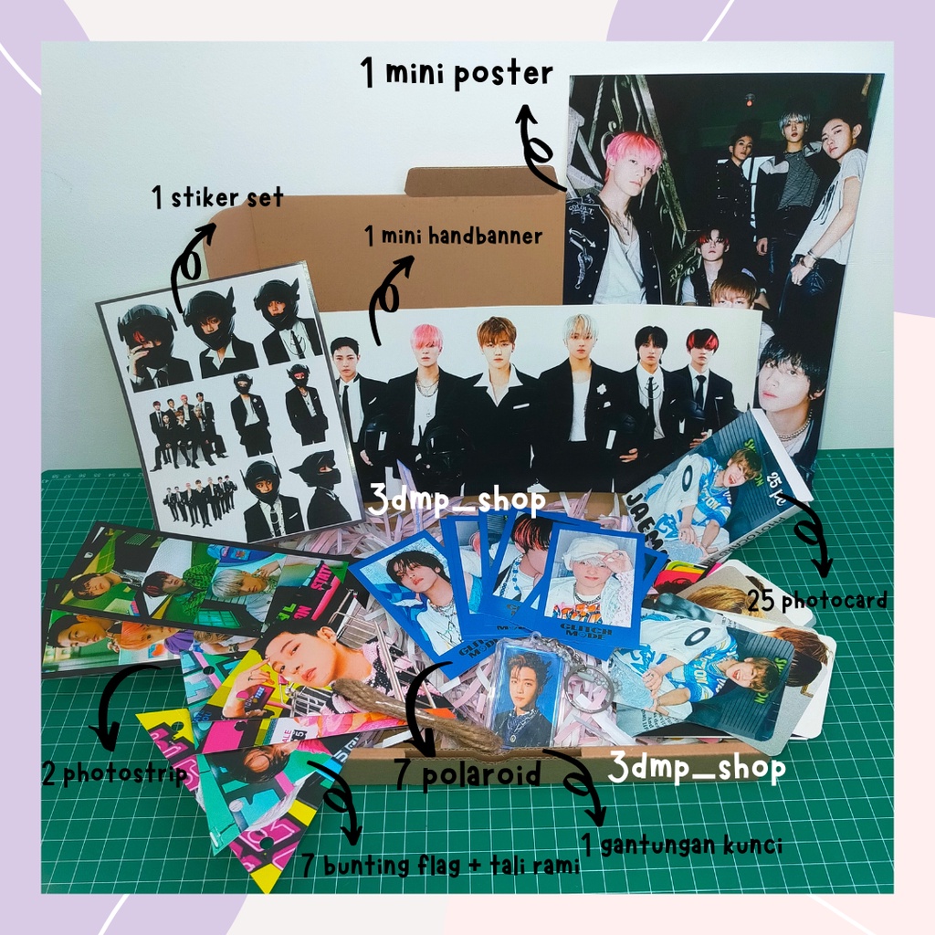 Hampers Box Gift Kado NCT Dream Glitch Mode candy