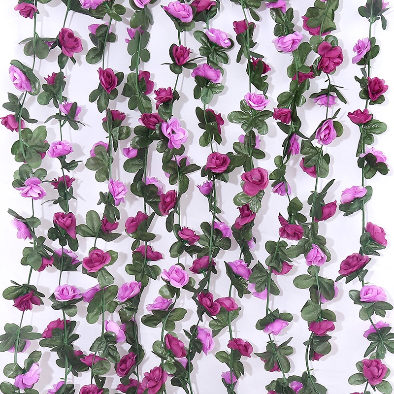 Bunga Rambat Hiasan Dekorasi Rumah Pernikahan Artificial Flowers Juntai ± 2.5 M PBP97