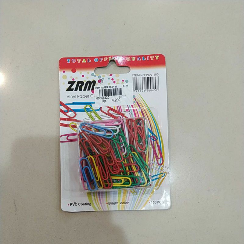

Vinyl Paper Clip ZRM