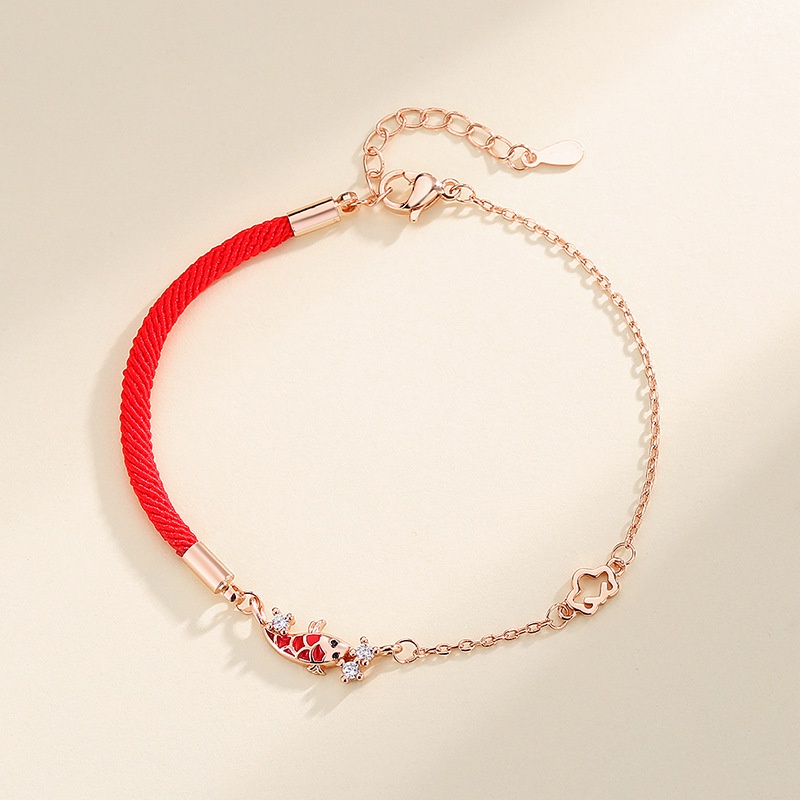 Gelang Tali Warna Merah Untuk Wanita