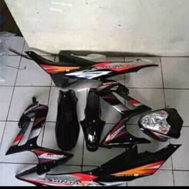 TERMURAH full body halus satria fu Thailand CBU HITAM