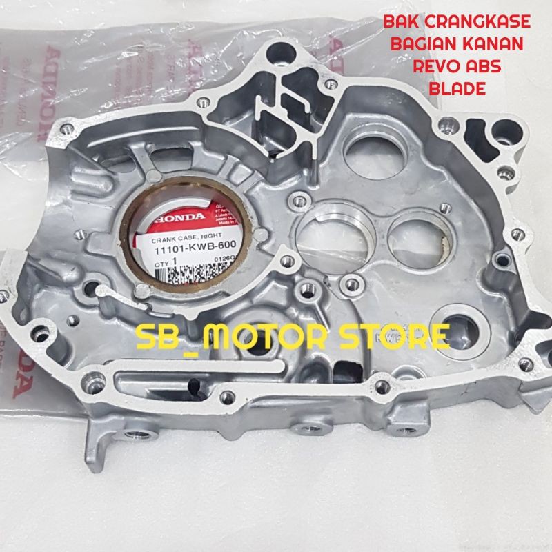 BAK CRANGKES BAGIAN KANAN REVO ABSOLUTE BLADE ASLI AHM 11101-KWB-600