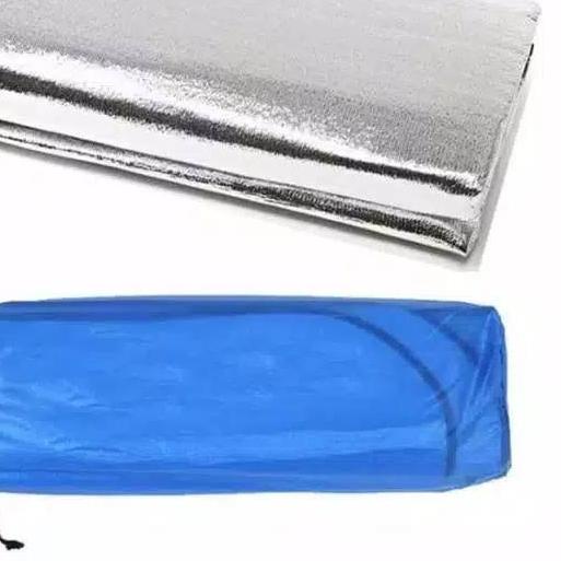 ➧ MATRAS ALMUNIUM FOIL 200X200 TENDA CAMPING OUTDOOR TRAVEL ❇