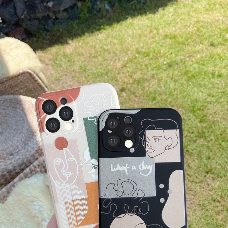 Soft Case Motif Geometri Warna Ungu Untuk Oppo A57 Reno 6 A16 A15 A12 A95 A74 Reno 5 5F 4 4F A53 2020 A52 A5 2020 A92 A72 A5S A7 A12 A3S A11