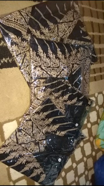 Ada Anak Batik Couple Keluarga Terbaru Model Gamis Katun Soga Batik