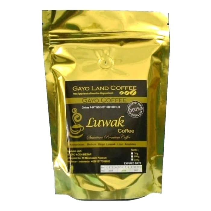 

Kopi Luwak Arabica Aceh Gayo 1000 gram