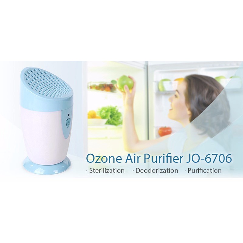 IONKINI JO-6706 Air Purifier Sterilizer Penghilang Bau Rumah Kulkas Mobil Lemari Pakain Dan Toilet Kamar Kecil