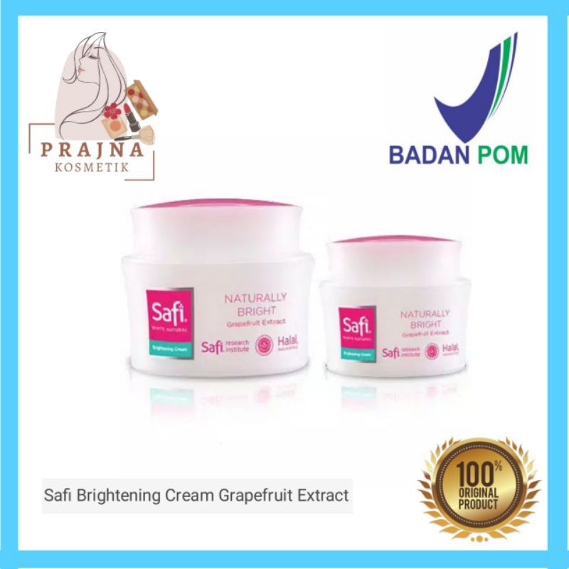Safi Brightening Cream Grapefruit Extract|Pelembab Wajah|Cream Safi