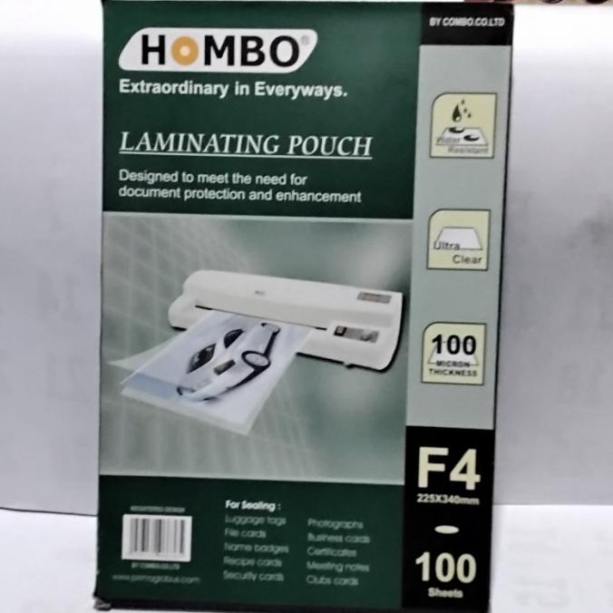 

Plastik Laminating Hombo size.F4