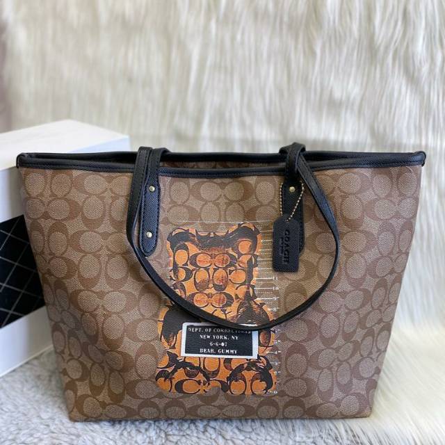coach vandal gummy tote