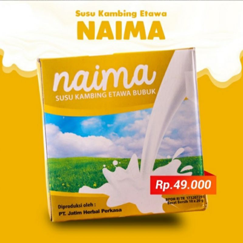 

SUSU KAMBING ETAWA NAIMA/SUSU KAMBING HERBAL