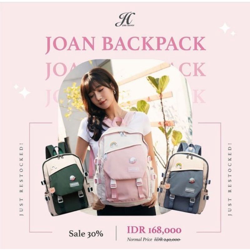 JOAN BACKPACK by Jims Honey Tas Ransel