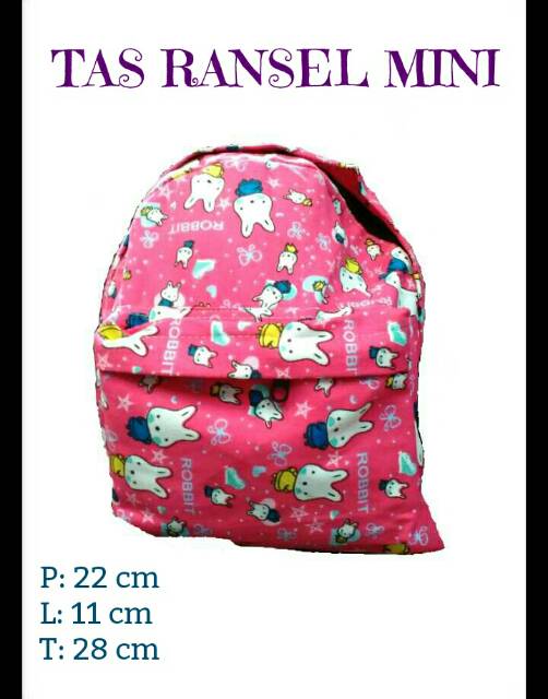 TERMURAH! BEST SELLER! Tas Ransel Mini / Tas Wanita Banyak Variasi - Souvenir Unik Cantik Lucu Jogha