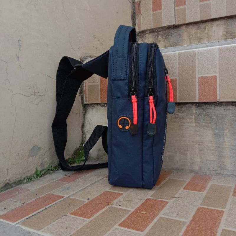 Slingbag Pria Anti Air Selempang Tas Handbag Kulit Bimo