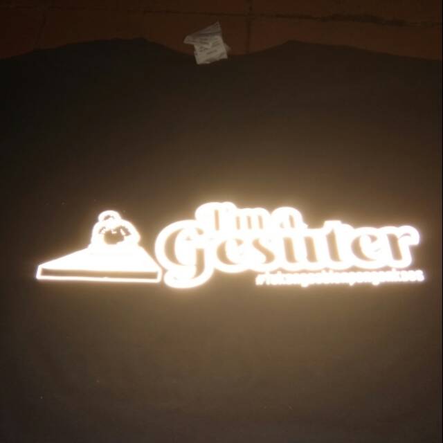 Sablon glow in the dark