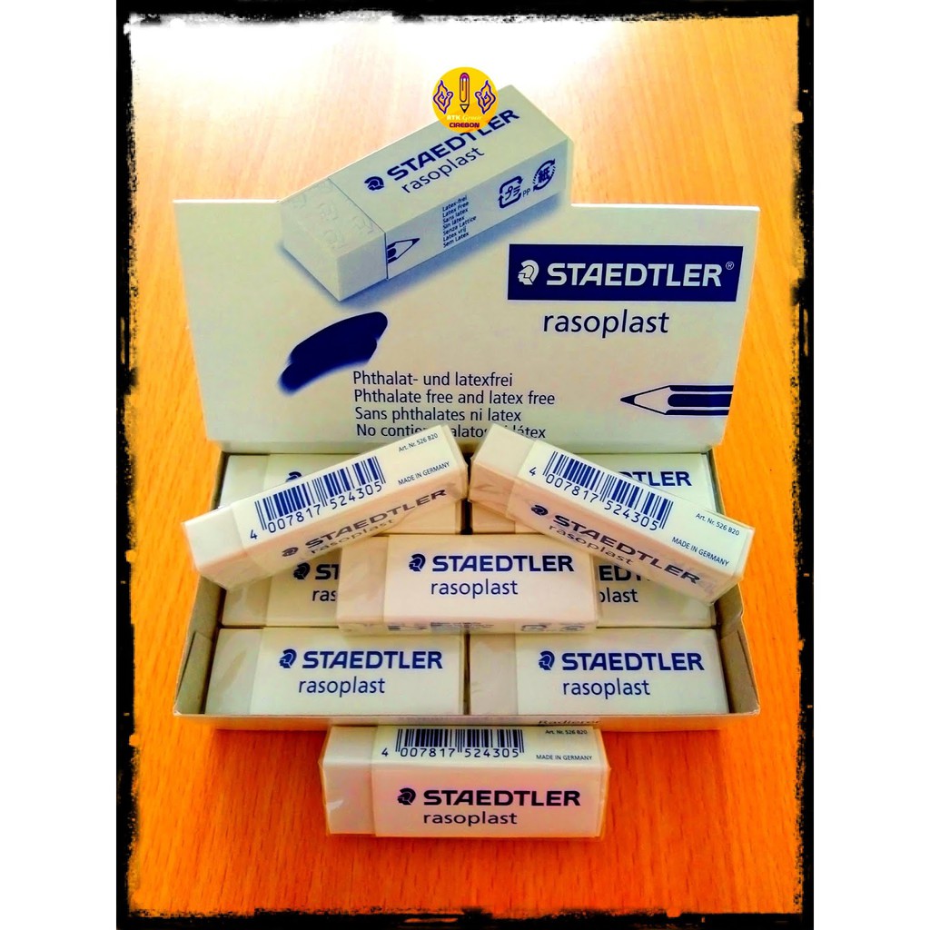 

Penghapus Besar Staedtler 526 B20 Eraser ( SATUAN )