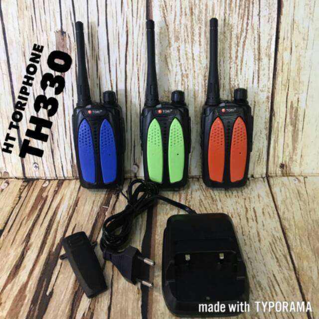 HT TORI TH-330 WT TORI PHONE TH 330 HANDY TALKY TORIPHONE TH330 WALKY TALKY TH300
