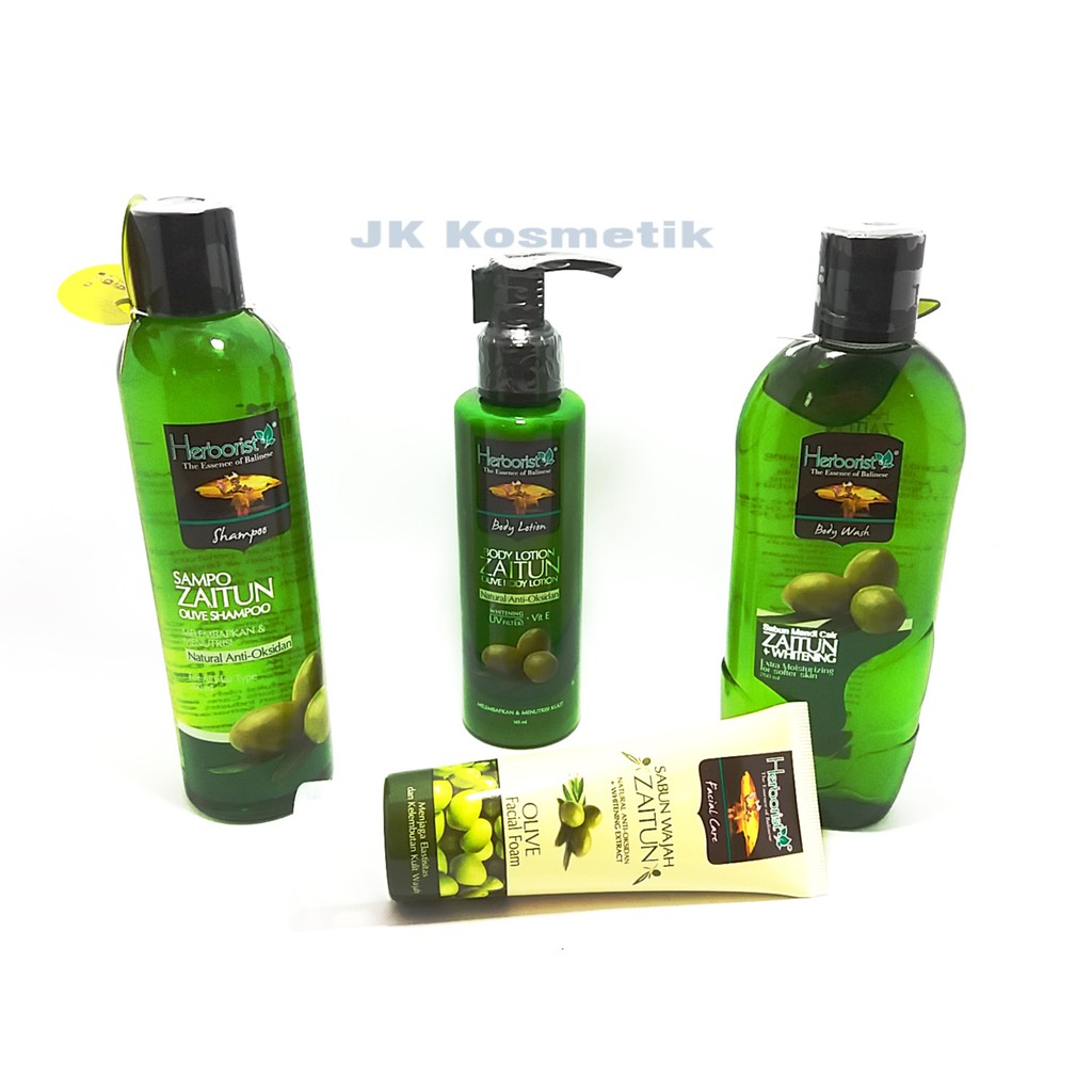 Herborist ZAITUN Series Paket Perawatan Tubuh (4pcs)