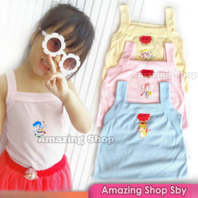 Kaos Dalam Anak Singlet Anak Enji Sablon Amazing Shop