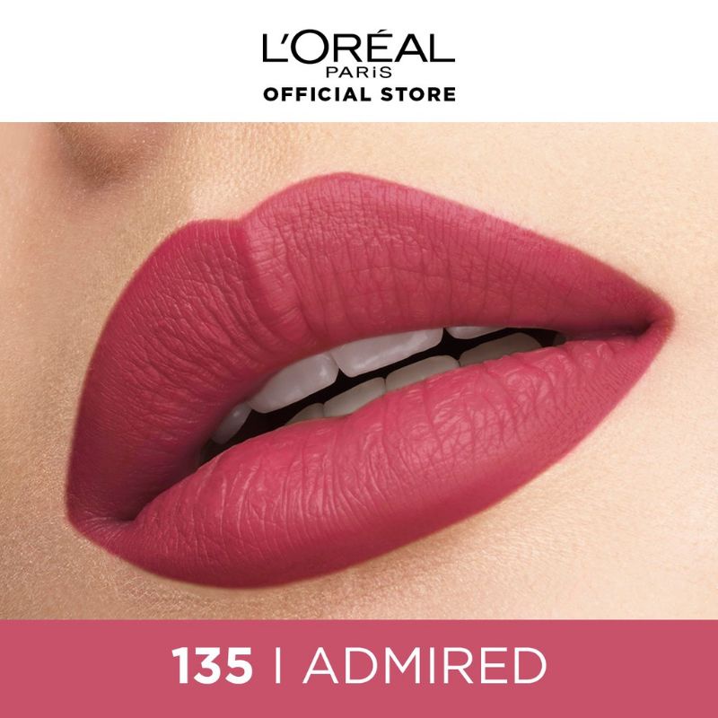 L'Oreal Paris Rouge Signature Liquid Matte Lipstick [Tahan Lama Hingga 8 Jam]-Lipstik Make Up Loreal