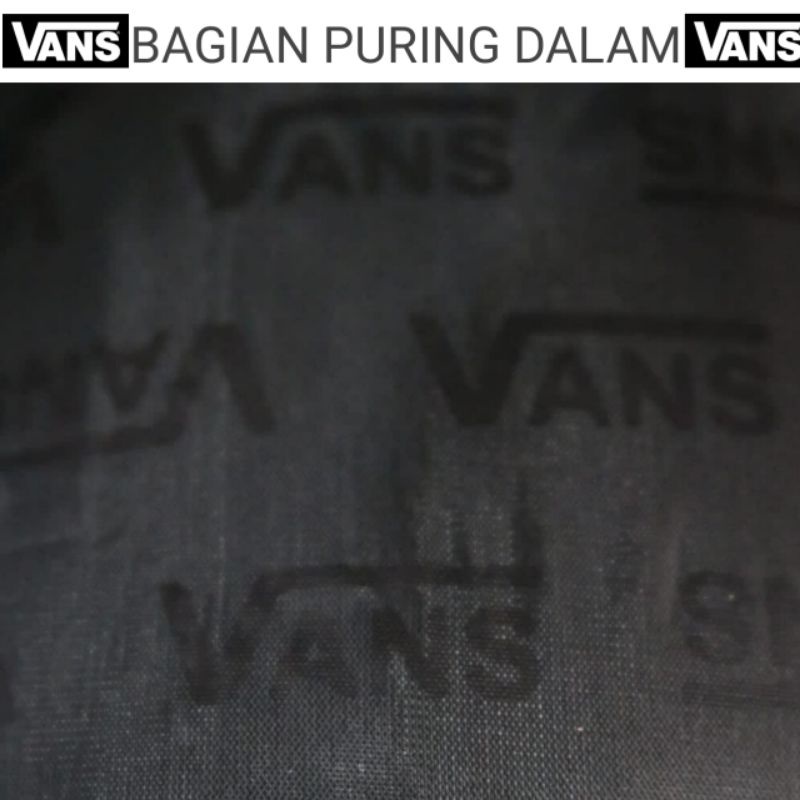 Tas Waistbag Slempang Vans pria Terbaru Premium QUALITY