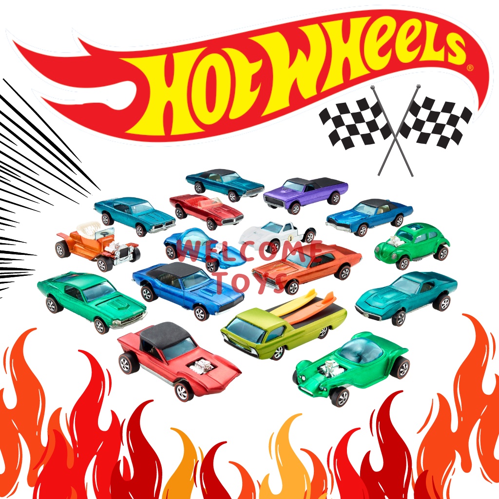 Hot Wheels Original Koleksi Mainan Mobil Rare Asli Mattel Hotwheels Anak Dewasa Car Toy