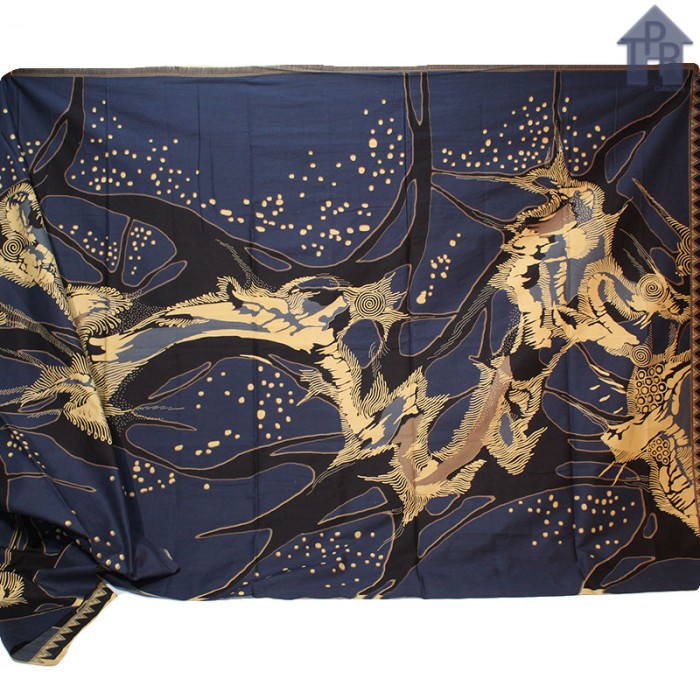 Kain Batik Bahan / Batik Tembayat Ori / Seri Abstrak 110x240cm.