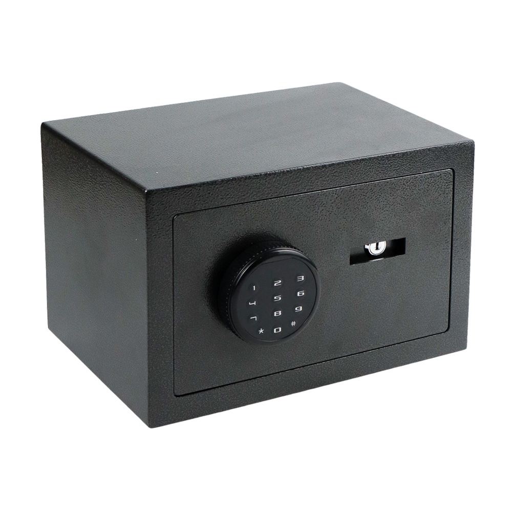 Kotak Brankas Hotel Safety Anti-theft Box Password 31x20x20cm - LBX022 - 7RTHCABK Black