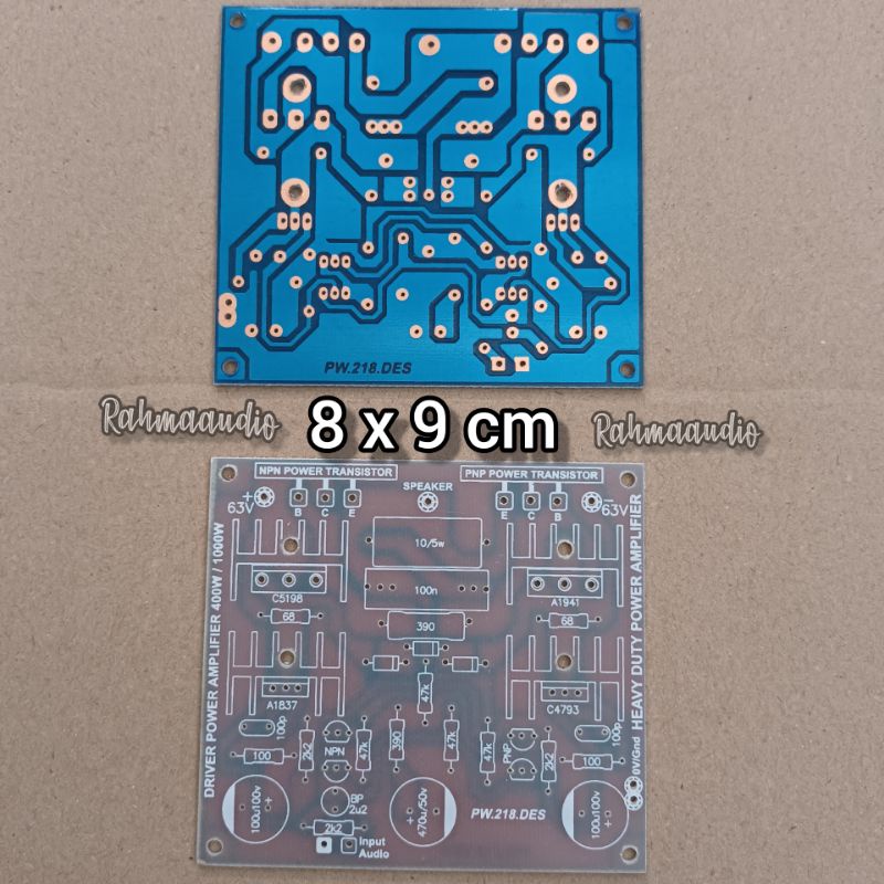 PCB POWER 2 TINGKAT FIBER FR4
