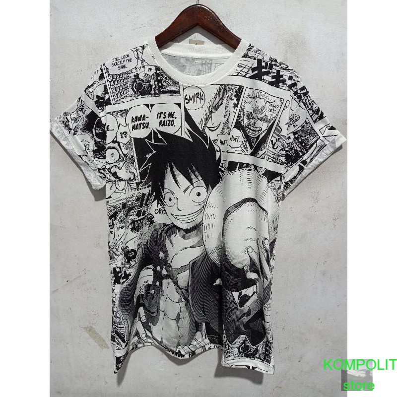 KAOS DISTRO ONE PIECE KOMIK