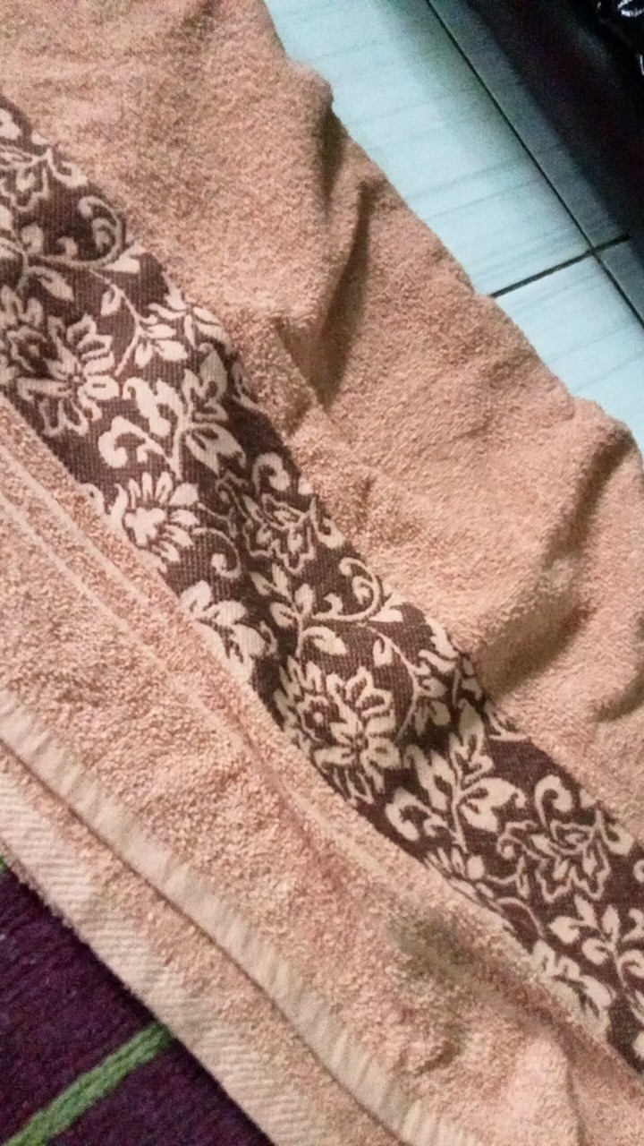 Handuk Dewasa Ukuran 70x140 Merah Putih Motif Terlaris Termurah