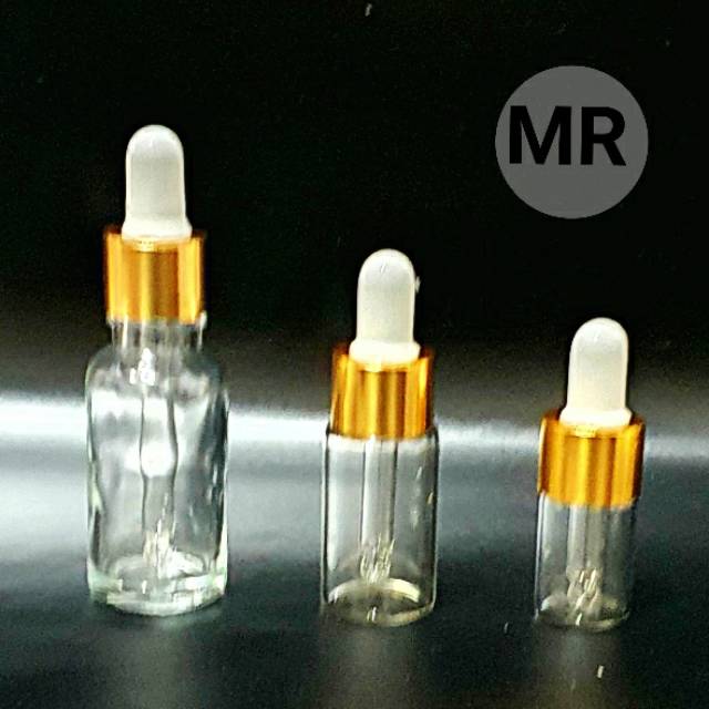 QQ3 Botol 5ml 10ml 20ml Pipet Serum / Botol Obat Model Pencet / Botol Sedot