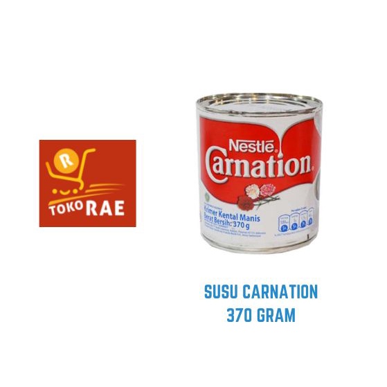 

Susu Kental Manis Carnation 370gram 1 dus isi 48 kaleng