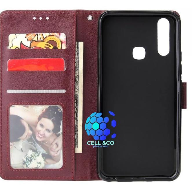 Flip cover VIVO Y12 Y15 Y17 Flip case buka tutup kesing hp casing flip case leather wallet (ART. 60)