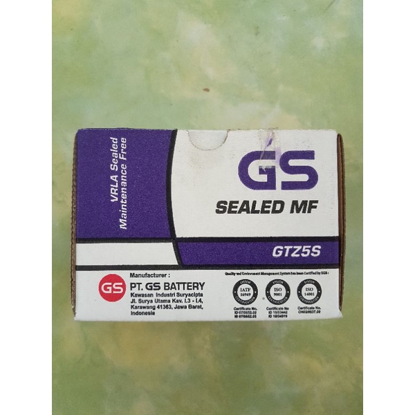 AKI GS ASTRA GTZ5S
