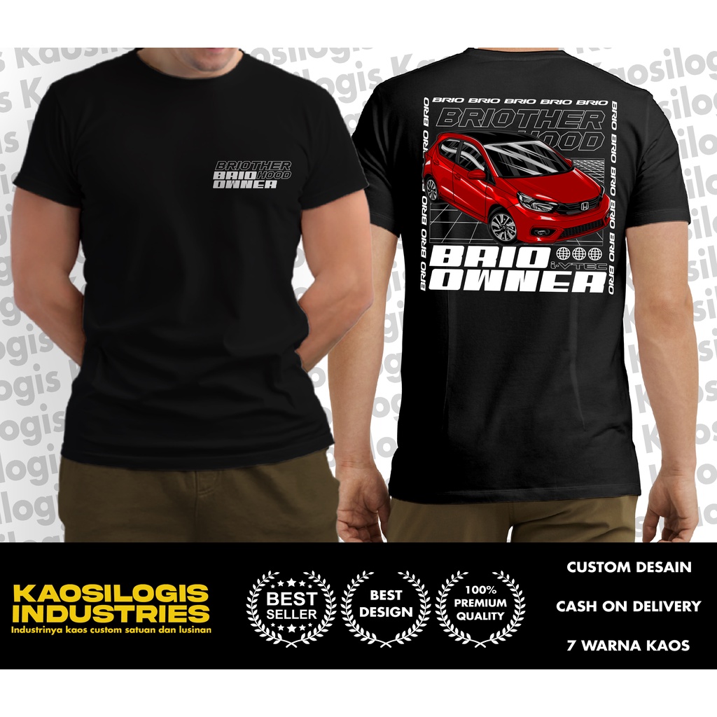 Kaos Baju Brio Owners Indonesia New Style 2022 Terbaru Modifikasi - Kaosilogis