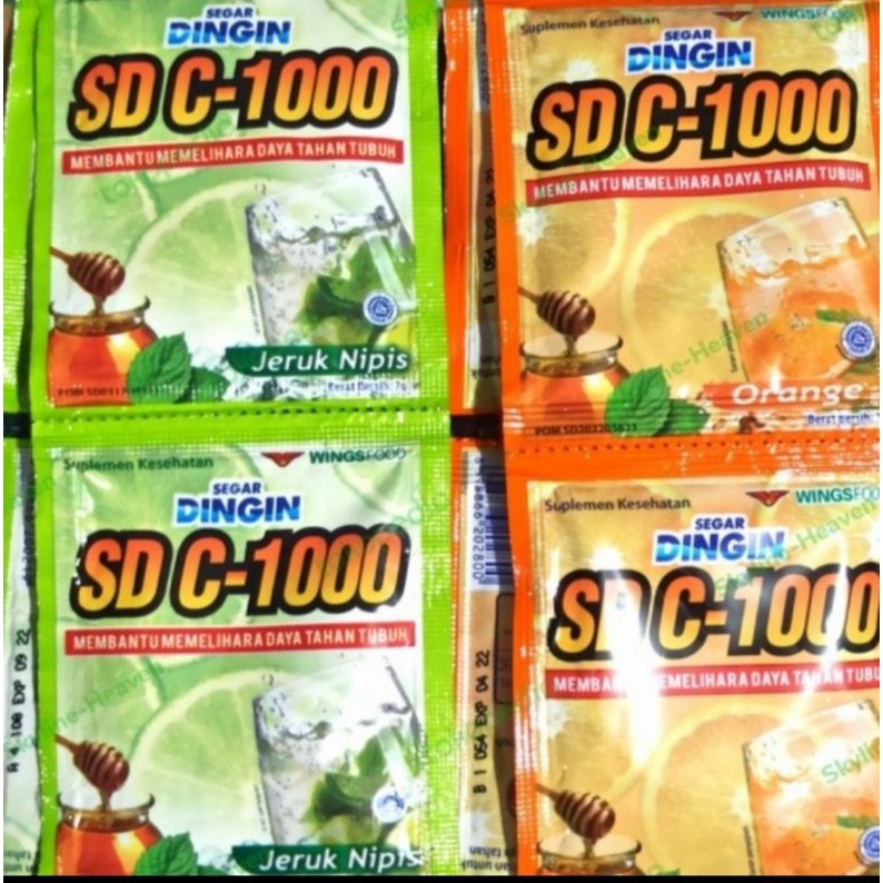 

SEGAR DINGIN SD C 1000 Serbuk Pereda Panas Dalam Vitamin C Vit C