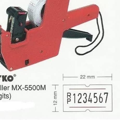 

PALING HOT!! (mdg-764) Label Harga JOYKO MX5500M/Price Labeller/Alat Lebel Harga/Price Labeler