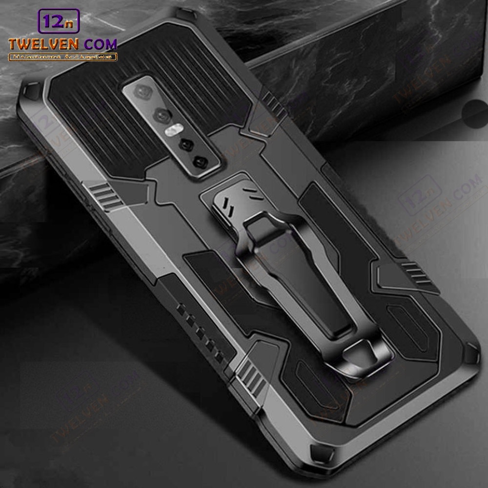 Case Shockproof Vivo S1 Pro / V17 / V17 pro / V19 / V20 / V20 SE / V21 / V23 5G / V23e - Armor Hardcase Stand Clip